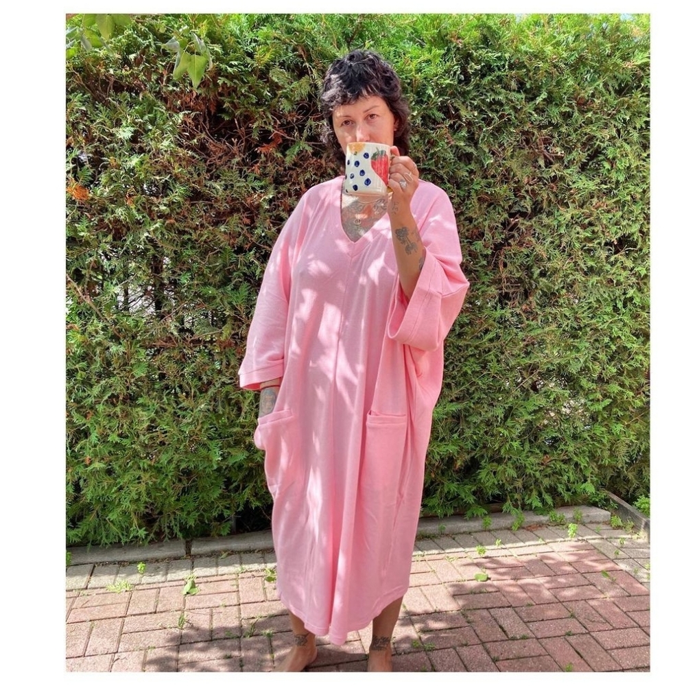 Red Sky Roper Kaftan O/S Pink
